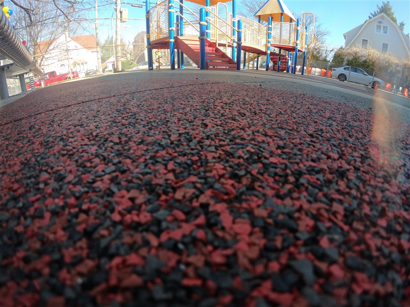 School Playground with TPV Blended Tiles preview 11